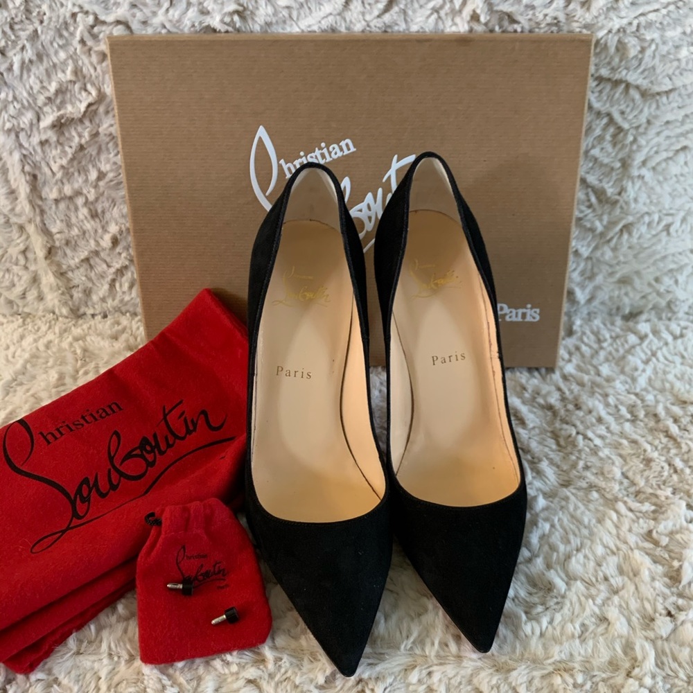 COPY - Christian Louboutin SO Kate 120 Suede